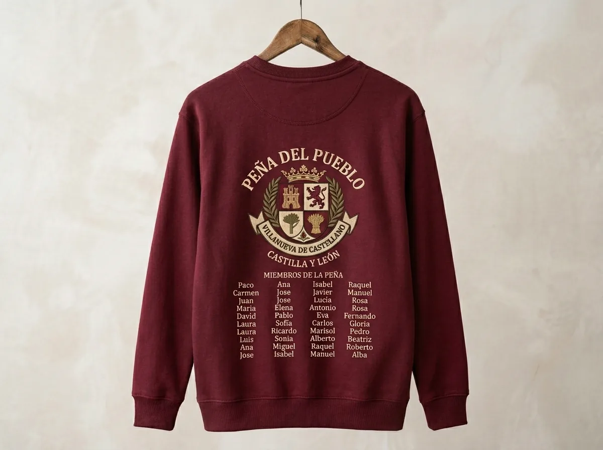 Cómo lavar y cuidar una sudadera personalizada