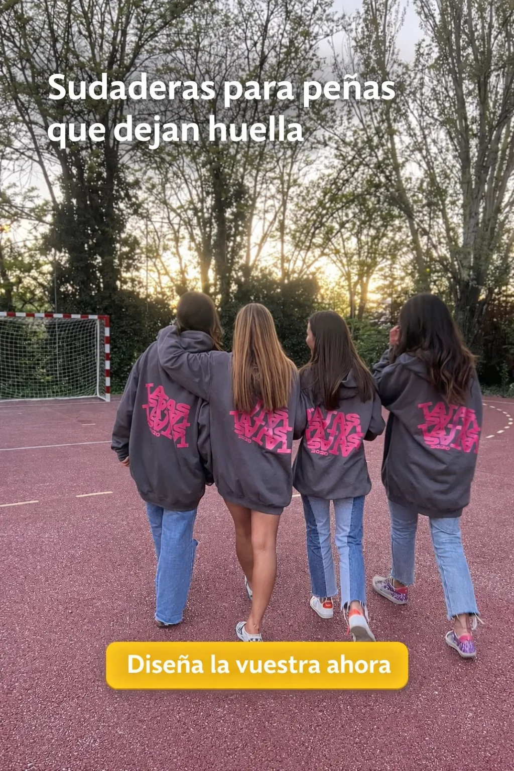Sudaderas personalizadas para grupos en Sóller, Valldemossa y la Tramuntana